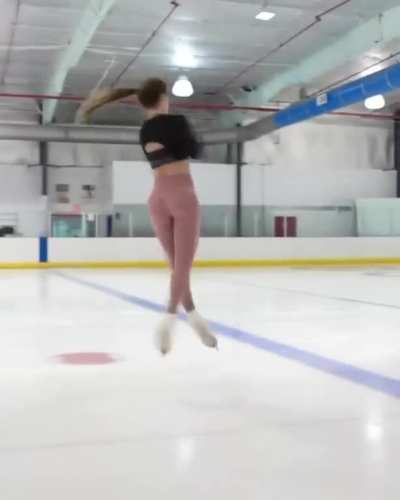 Working the rink