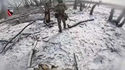 Ukrainian SOF Team of the 4th Ranger Regiment raided a Russian position in the Pokrovsk Udachne direction and took out the enemy soldiers who refused to surrender. Jan/Feb 2026. Published 18.02.2026
