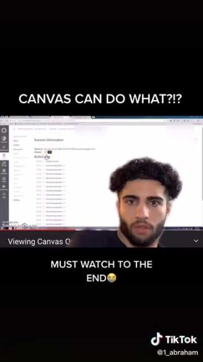TIP: if you are taking a Quiz/Test on canvas and move from one window to another, teachers can see the 