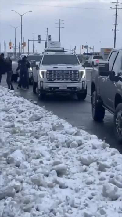 Toronto Tow Truckers War it Out