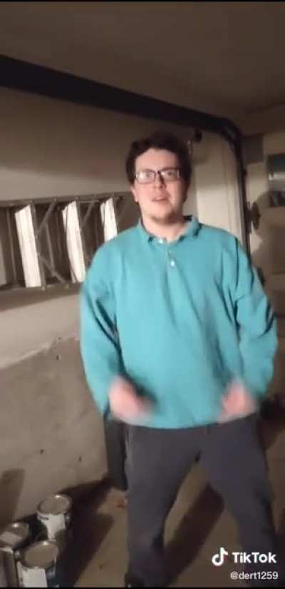 My brothers going back to college so we got plastered and my brother took this. Woke up to it on my TikTok feed. It's been up long enough I might as well just own it .