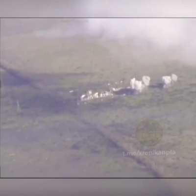 ru pov. Russian military destroying positions of the AFU with high-precision artillery ammunition 