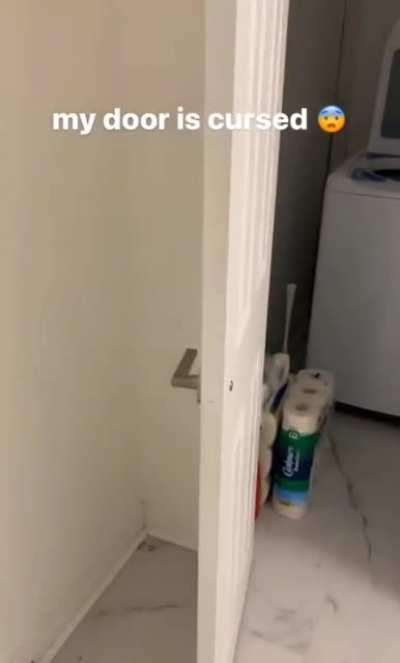 Laughing door