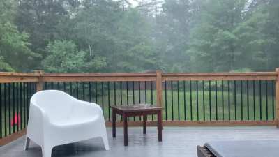 Upstate New York, it was pouring like this for more than an hour...
