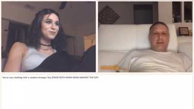 Prank on Omegle goes south fast.