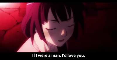 [Clip]Senjougahara and Araragi are couple of the year, every year.