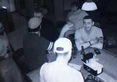 I got sucker punched at a bar. You see? This is why we can’t have nice things 😂