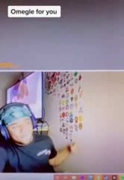 Talking on omegle