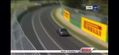True speed of a Formula One car (better with sound)