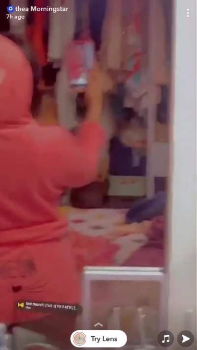 Mathira warming up for tonight’s dick