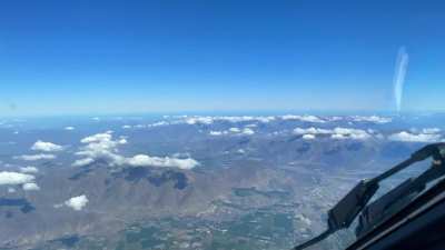 Cruzando la Cordillera de Los Andes