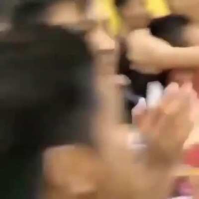The students afterwards though