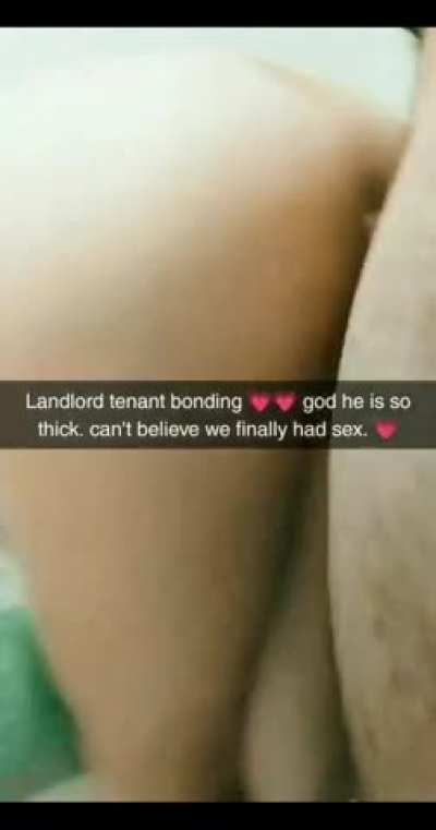 wait for it... paying rent Holup (snap)