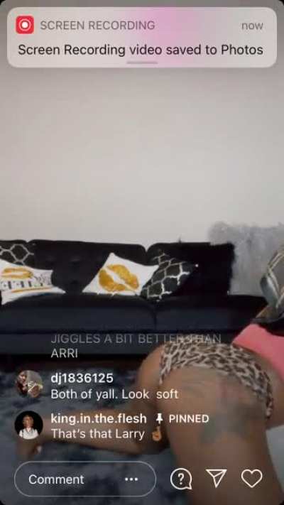From a live