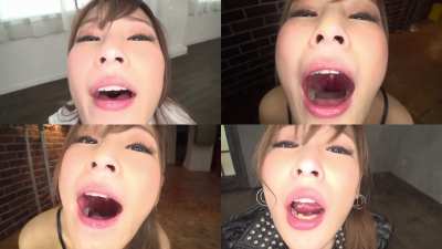 Get Bombarded by the sound of open mouth swallowing :D (JAV)