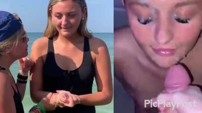 Maegen Jolly baptism vs baptism in cum, what a holy girl