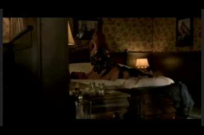 Christina Hendricks riding NSFW