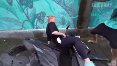 Moped parkour