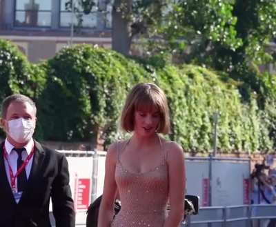 Maya arrives ahead of the 'Mainstream' screening during the 77th Venice Film Festival in Venice, Italy - September 2020