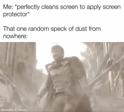 HE COMES FROM OUT OF NOWHERE!