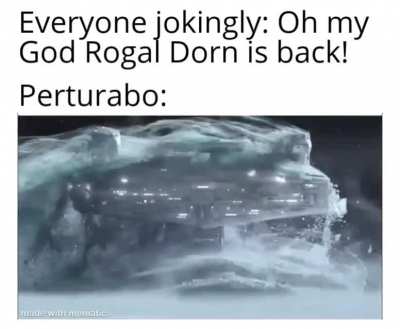 Peter Turbo just got the news