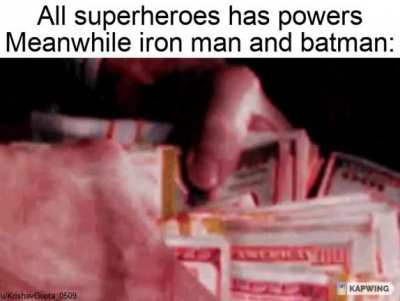 Iron man and Batman the best