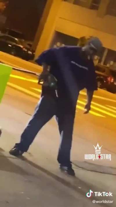 Drinking gas straight from the pump