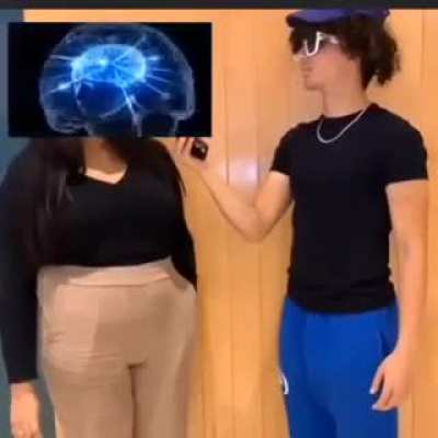 She is taller