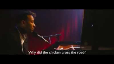 Why did the chicken cross the road?