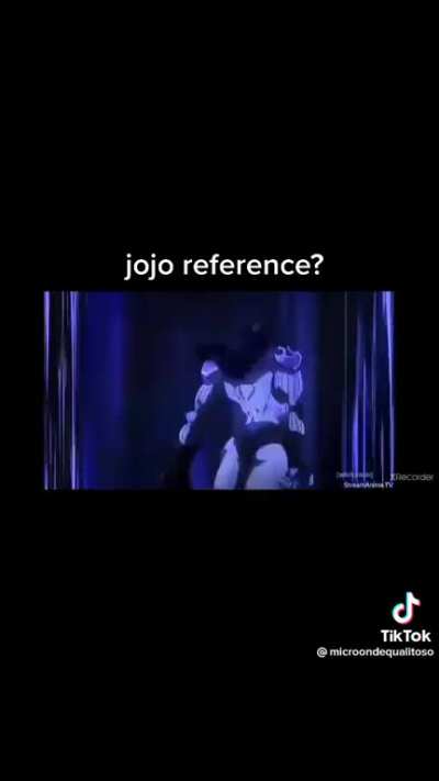 ah another gumball Jojo reference