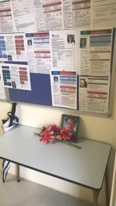 This is in my schools science staff room.