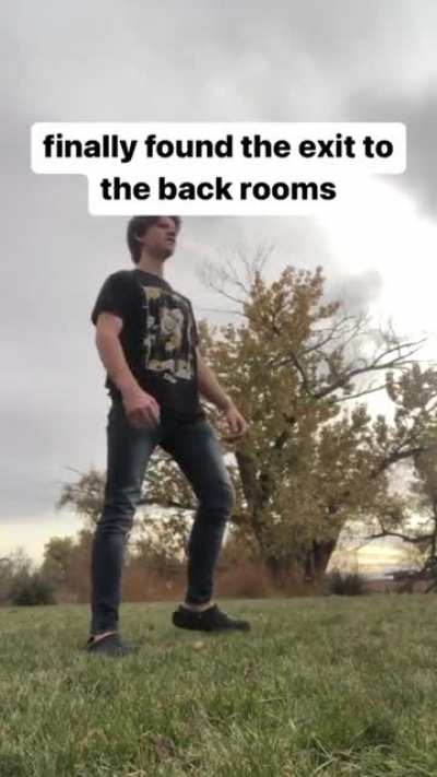 Better stay in the back rooms