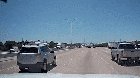 This guy passes on the shoulder, then fails miserably at a break check