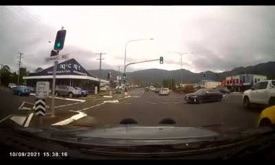 Close call