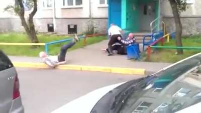 Angry Old Men Fight
