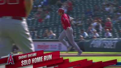 [Highlight] Shohei Ohtani hits his 2nd HR today and 38th on the year 435 feet