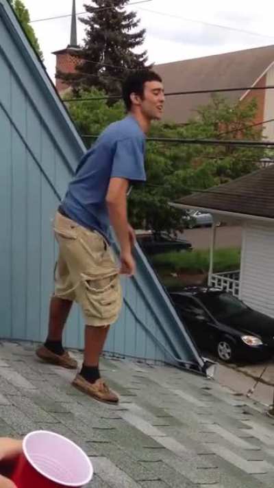 He was drunk
