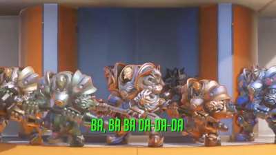 😭 Watching back Reinhardt's cinematic really hits hard.. watch until the end [audio]