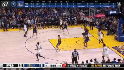 [Highlight] Naz Reid hits the 3 and has 15 points/5 rebounds in the first quarter