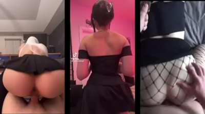 E-Girl in skirt fucked hard
