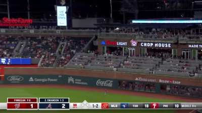 [Highlight] Dansby Swanson puts the Braves up 3-1 on the Nationals with his 21st HR of the year