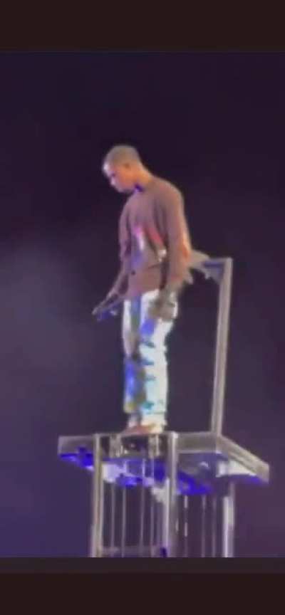 Travis was really doing the robot while people were being resuscitated
