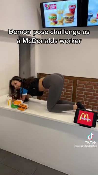 Ma’am I just want my order. MAAM!!