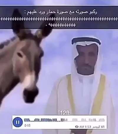 هذي المره خلوه مع حمار