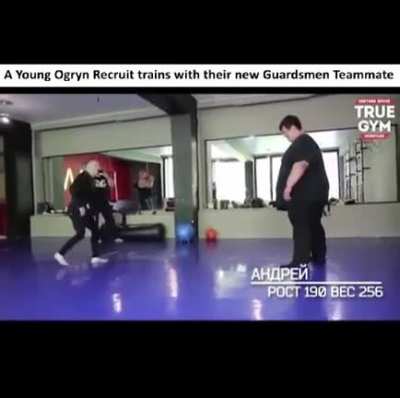 CA needs to hire this man for some Ogre Kingdoms mocap.