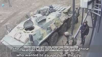 Documented Russian war crimes on February 25th in Hostomel