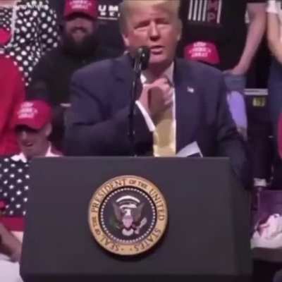Oh dear God trump...