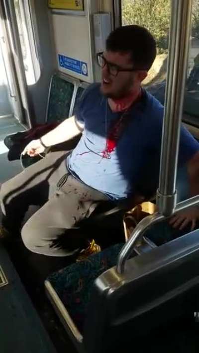 Man stabbed on LA metro for rapping out loud and annoying other passengers