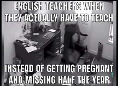 Engl*sh🤢 “teac<wbr>hers”<wbr>🤮