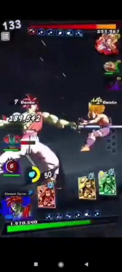 Wanna watch zenkai 7 red gohan getting one shotted? Here you go.